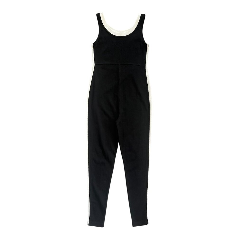 Vintage Buffalo David Bitton Knit Jumpsuit Black‎ Size M Sporty Spice Y2K 80s